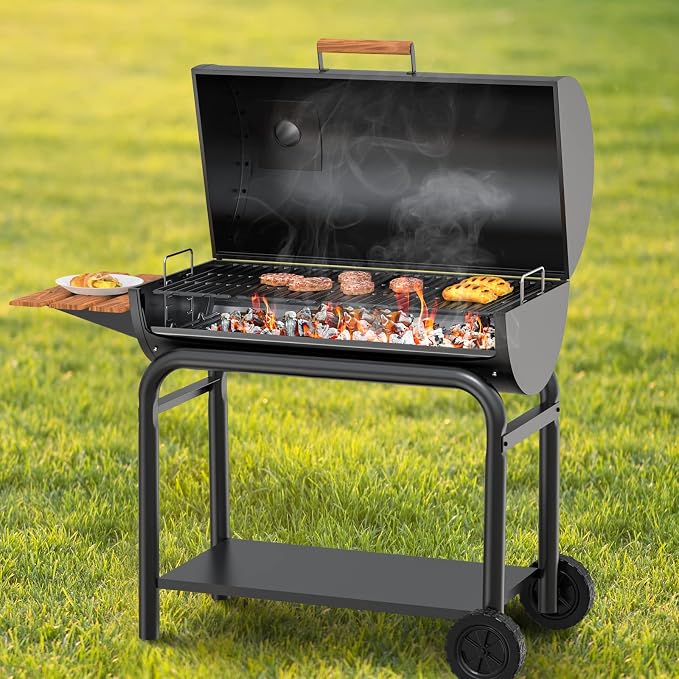 LS'BABQ Stainless Steel 27 Inch Charcoal Ash Pan Replacement - Image 7