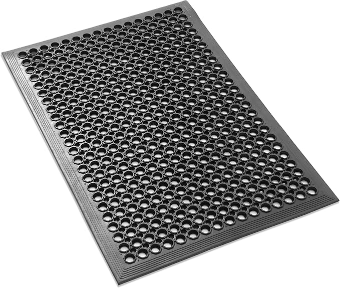 GRIDMANN Rubber Floor Mat, Non-Slip and Grease Resistant by GRIDMANN