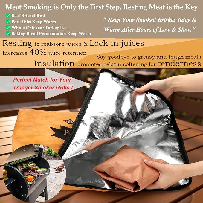 BBQ Blanket for Resting Meat Compatible - Image 2