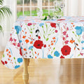 misaya Square Waterproof Vinyl Table Cloth, Wipeable Tablecloth by misaya