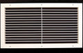 30"w X 8"h Aluminum Adjustable Return/Supply HVAC Air Grille by HVACPremium