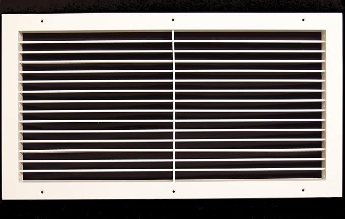 30"w X 8"h Aluminum Adjustable Return/Supply HVAC Air Grille by HVACPremium
