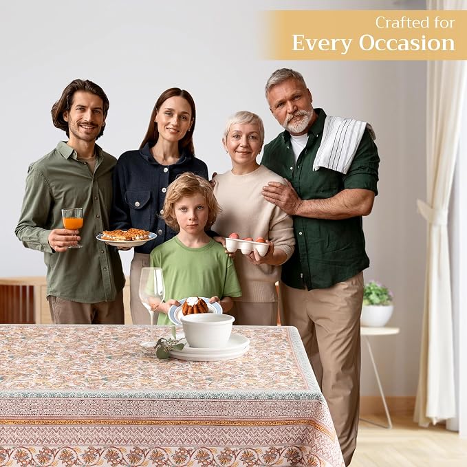 Maison d' Hermine Table Cloth Rectangle Table 100% Cotton 54 x 72 Inches Fall - Image 5