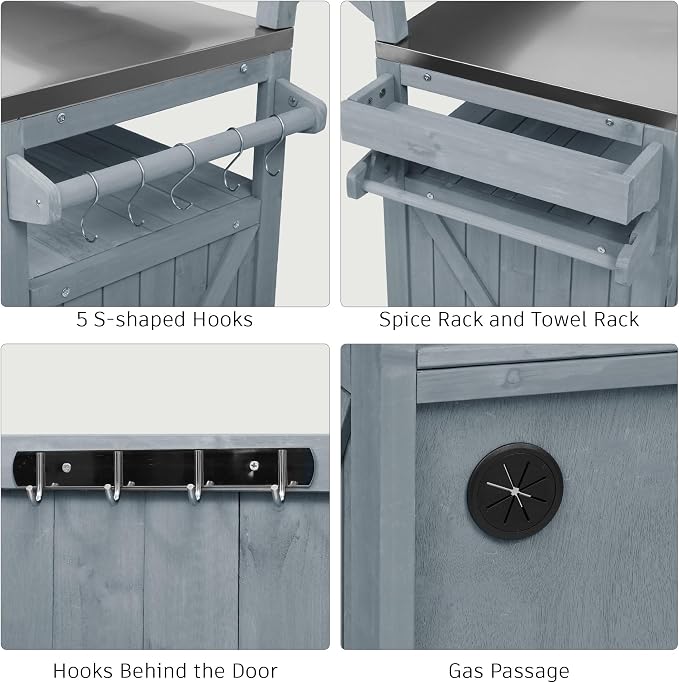53.3" Outdoor Kitchen Island - Image 8
