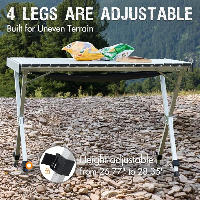PORTAL Folding Outdoor Camping Table - Image 3