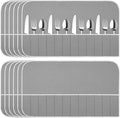 Hillban 12 Pcs Anti Tarnish Silver Storage Bags Silver Storage Cloth Felt by Hillban