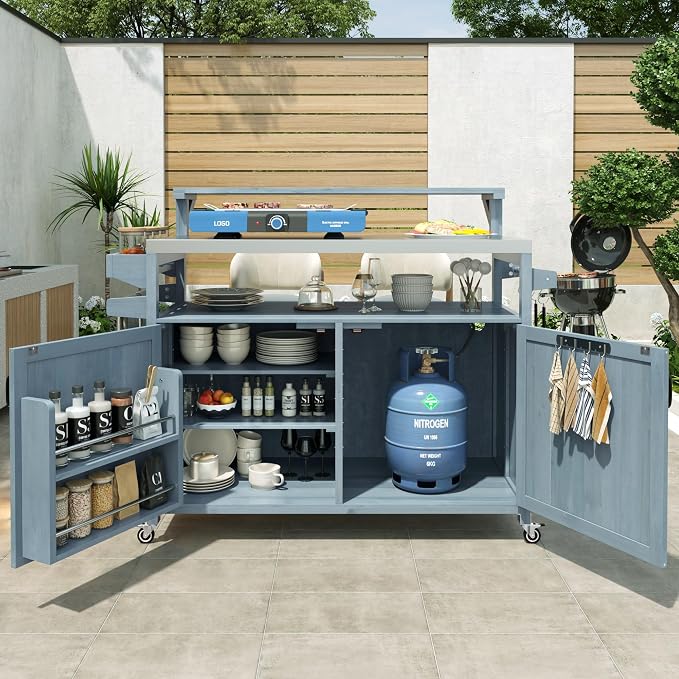 53.3" Outdoor Kitchen Island - Image 3
