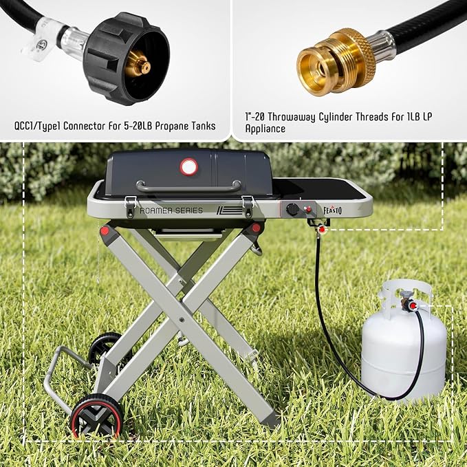 Portable Propane Gas Grill - Image 6