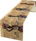 African Black Woman Table Runners, American Art Ethnic Tribe Elephant Table by Unknown
