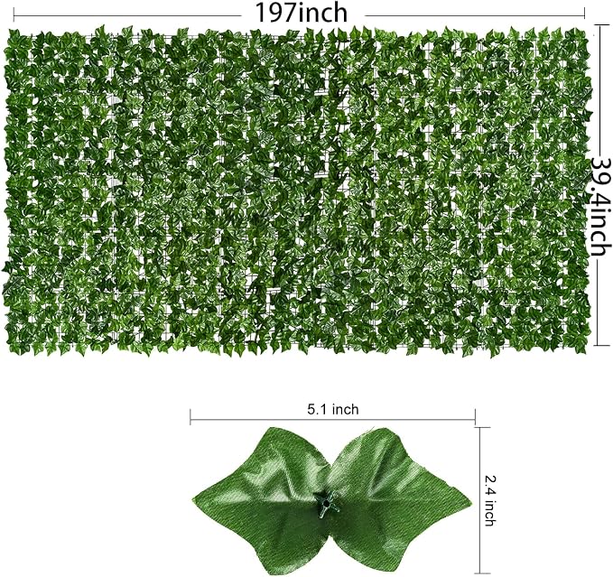 DearHouse Artificial Ivy Privacy Fence - Image 7