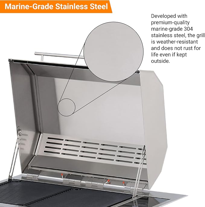 Kenyon Texan Built-In Electric Grill - Image 5