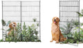 15 Panels No Dig Decorative Outdoor Garden Fence by LovehomeLovelife