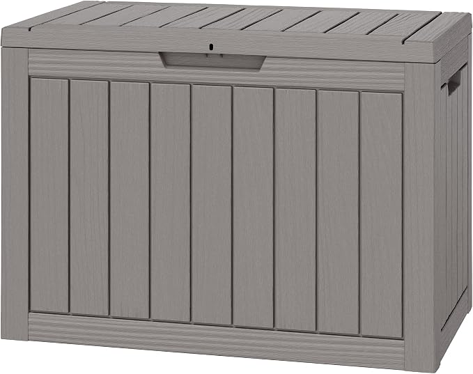 KAMABOKO 45 Gallon Outdoor Storage Box, All-Weather Deck Box - Image 9
