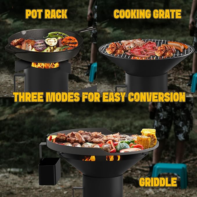 3-in-1 Camp Rocket Stove Kit - Image 5