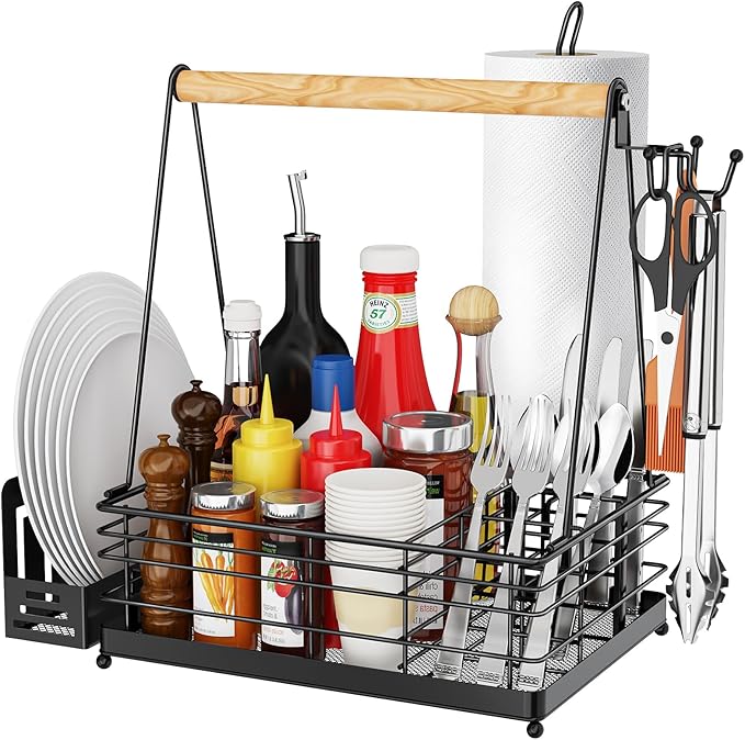 Grill Caddy, BBQ Caddy for Outdoor Grill by JBBTOOL
