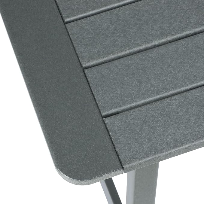 Costaelm Outdoor Bar Table, Patio Bistro Dining Pub Table - Image 7