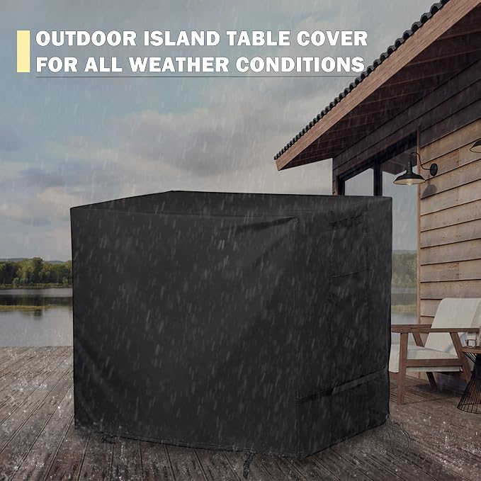 Outdoor Island Table Cover for Feasto Grill Cart - Image 6