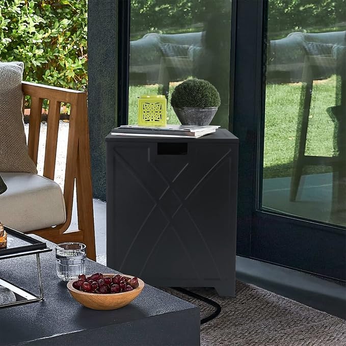 Propane Tank Cover, Propane Tank Storage Hideaway Table - Image 2