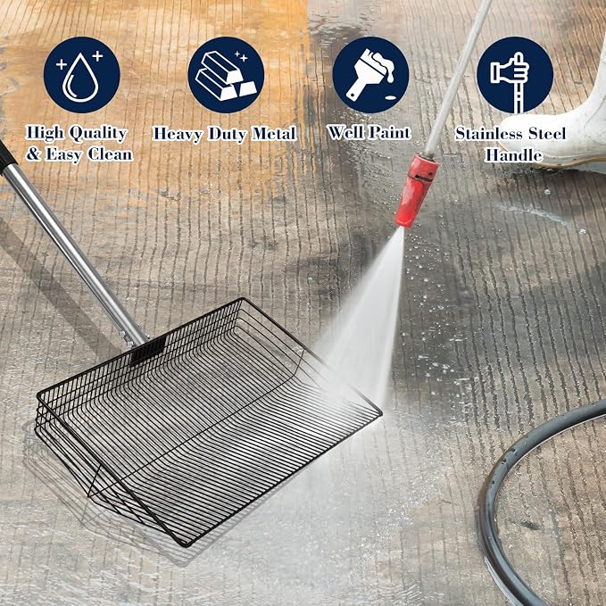 15-inch Large Chicken Poop Scooper - Image 6