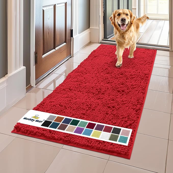 Muddy Mat® Shown on TV – Super Absorbent Microfiber Dog Door Mat by MuddyMat%C2%AE