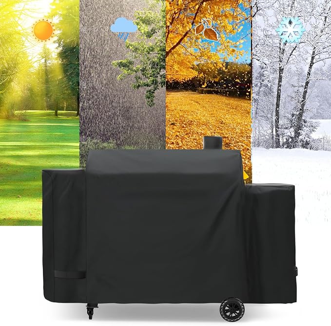 Grill Cover for Pit Boss 1100 Pro Series 1260 Triple-Function Combo Grill - Image 9