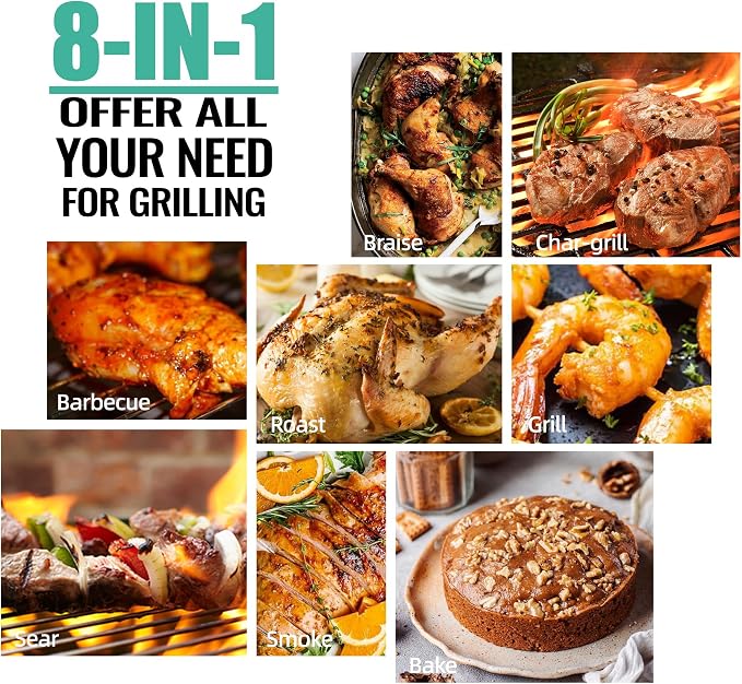 Z GRILLS 200A Table Top Wood Pellet Grill, Pellet Smoker - Image 6
