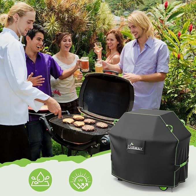 UIRWAY Gas Grill Cover 60 Inch, Waterproof, UV & Fade Resistant BBQ Grill Cover - Image 8