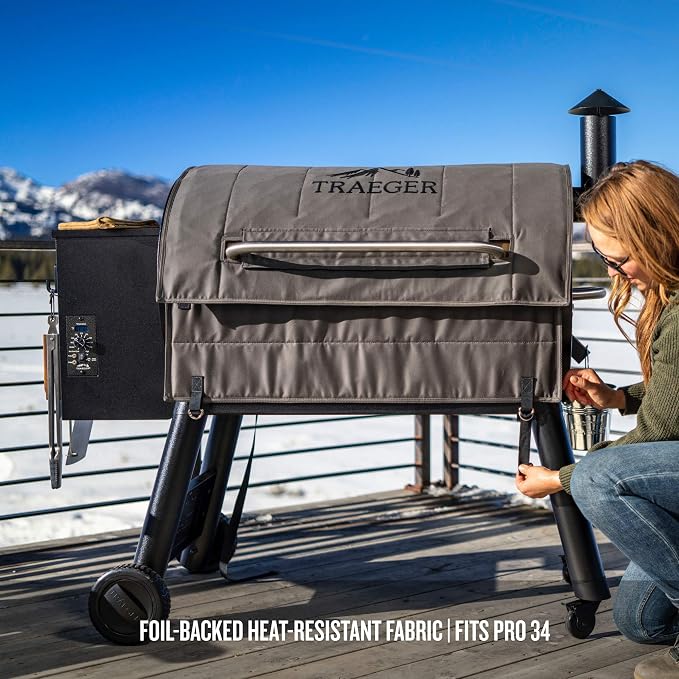Traeger Grills BAC628 Pro 34 Insulation Blanket Grill Accessory - Image 2