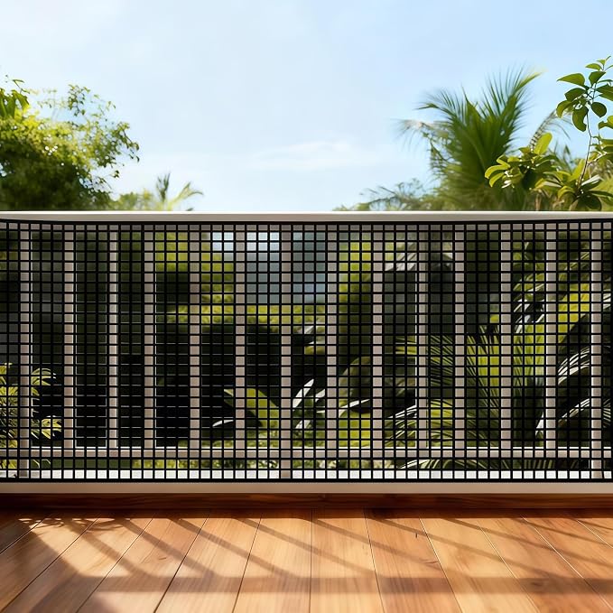 PotatoLife Plastic Wire Mesh Fence, Balcony Fence by PotatoLife