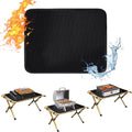 15 x 18in Fireproof Grill Mat for Outdoor Grill - 2mm Thickened Heat Resistant by Apipi