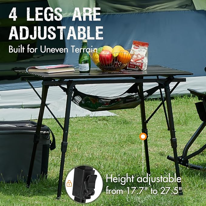 PORTAL Camping Table Foldable Portable - Image 4
