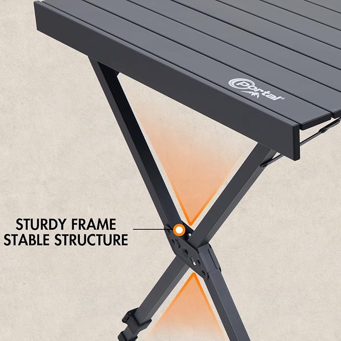 PORTAL Folding Outdoor Camping Table - Image 7