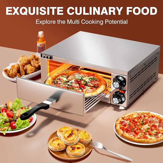 PYY Pizza Oven Indoor Electric Countertop Commercial Pizza maker - Image 3