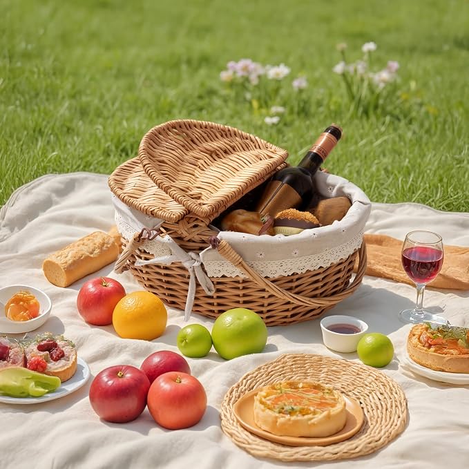 GRANNY SAYS Wicker Picnic Basket - Image 2