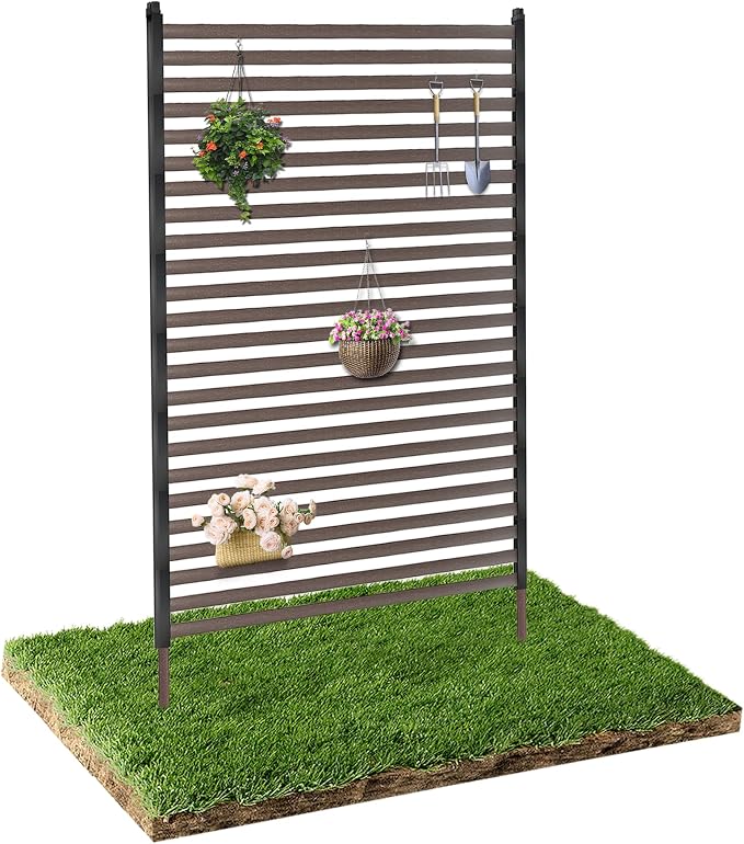 Outdoor Privacy Screens, 3FT X 5FT Decorative Privacy Fence Panels by CaroTex