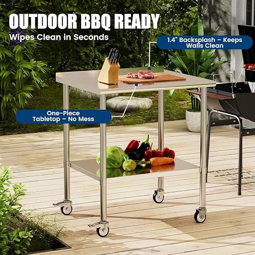 Stainless Steel Work Table - Image 7