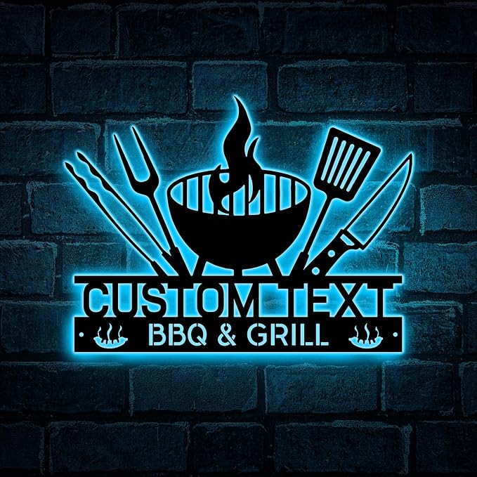 Personalized BBQ Grill Sign - Image 2