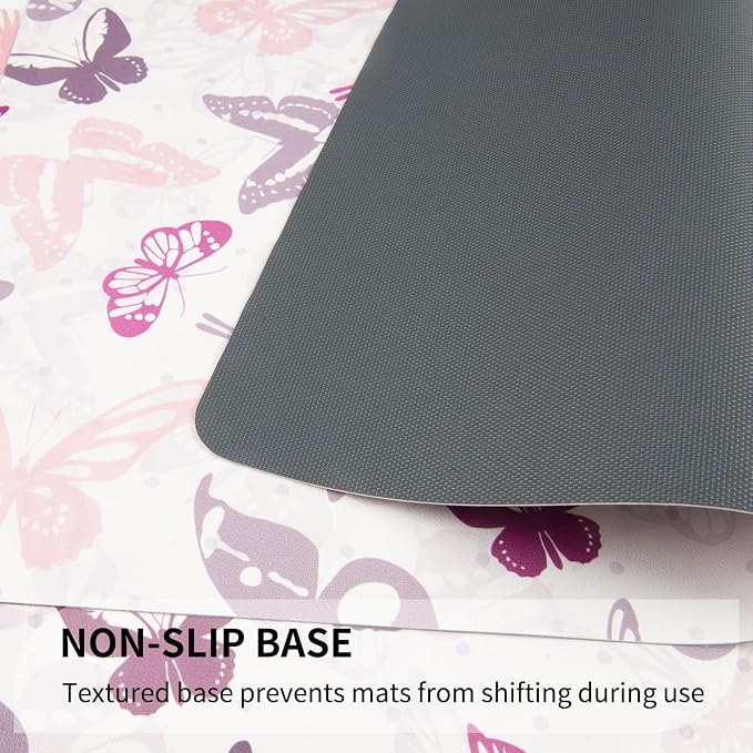 QIYI Placemats Set of 6, 12x18 Inch Faux Leather Place Mats - Image 5