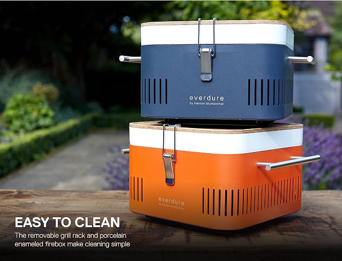 Everdure CUBE Portable Charcoal Grill, Tabletop BBQ, Perfect Tailgate, or - Image 9