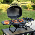 Captiva Designs Portable Propane Grill, 000 BTU Output TableTop Liquid Gas Grill by CaptivaDesigns