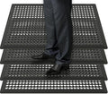 BESEA 4Pack Rubber Floor Mats 24 x 36 Inch – Heavy Duty Outdoor Door Mats by BeSea