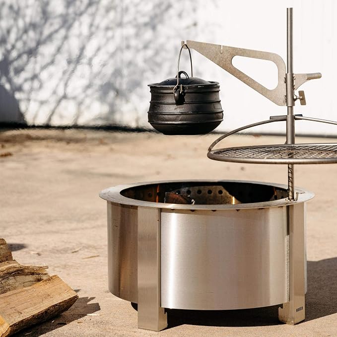 Breeo Smokeless Fire Pit | 27.5 inch Smokeless Firepit - Image 8