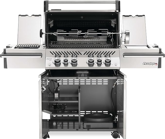 Napoleon PRO500RSIBNSS-3 Prestige PRO 500 RSIB Natural Gas Grill, Stainless - Image 3