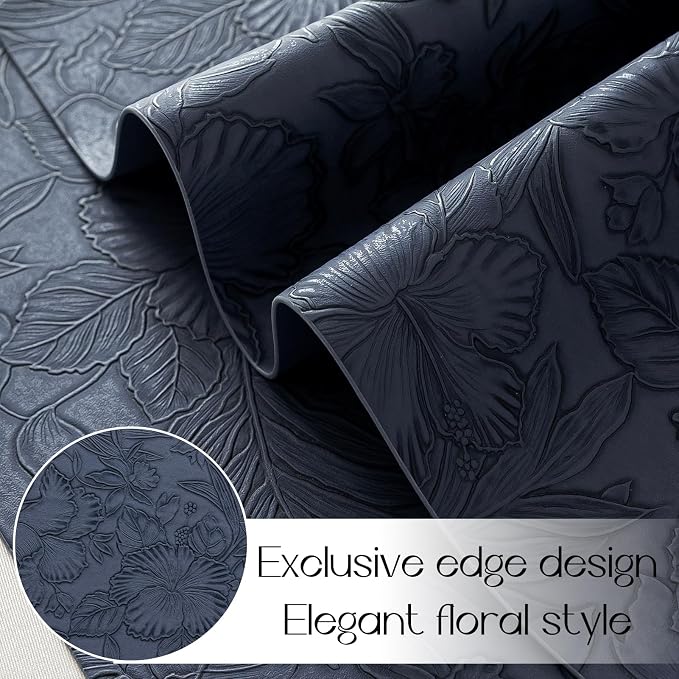 Romanstile Vinyl Placemats Set of 6-12 X 18 Inch - Image 6
