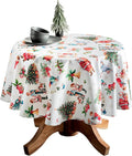 Maison d' Hermine Table Cloth Round Table 100% Cotton 69 Inches Fall Tablecloth by MaisondHermine