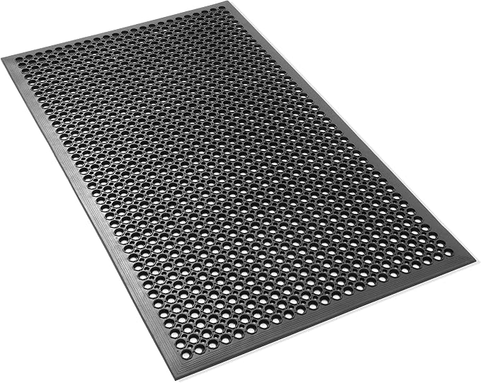GRIDMANN Rubber Floor Mat, Non-Slip and Grease Resistant by GRIDMANN