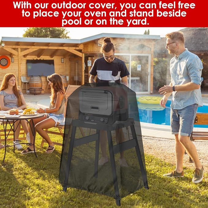 Cover for Ninja Pizza Oven on Grill Stand Cover Woodfire Oven Accessories - Image 7