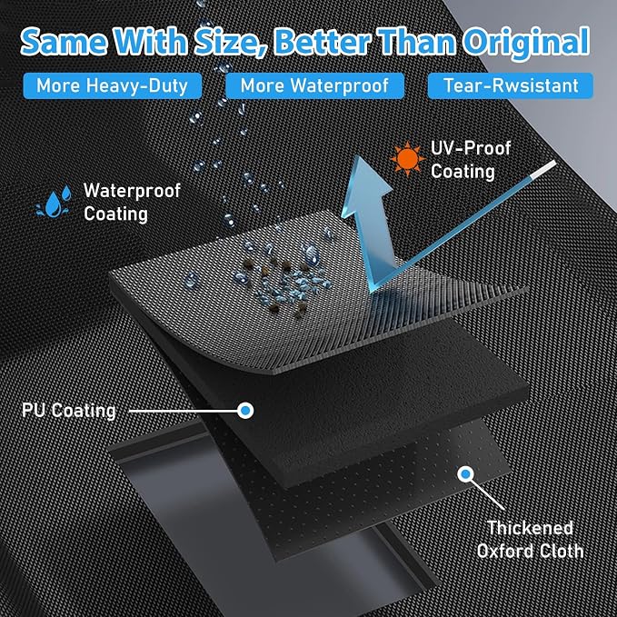 55 Inch Grill Cover-Universal BBQ Gas Cover - Image 5