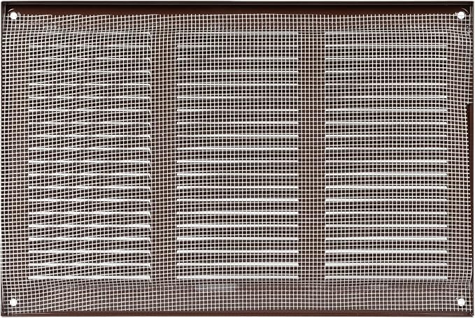 Repa Market 12x8 Inch Air Vent Cover/Brown Galvanized Steel Louvered Grill Cover - Image 6
