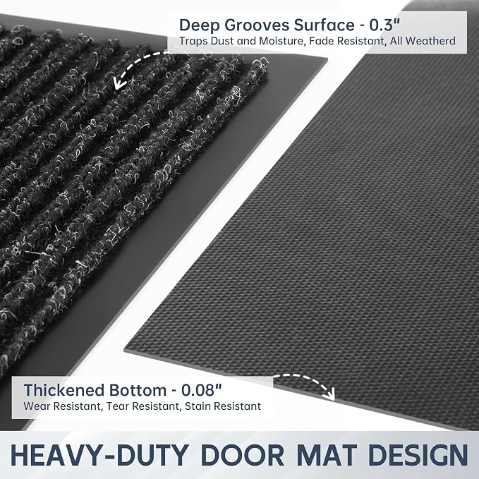Front Door Mat, Non-Slip Welcome Mats - Image 7